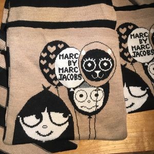 “Miss Marc” wool scarf by Marc Jacobs